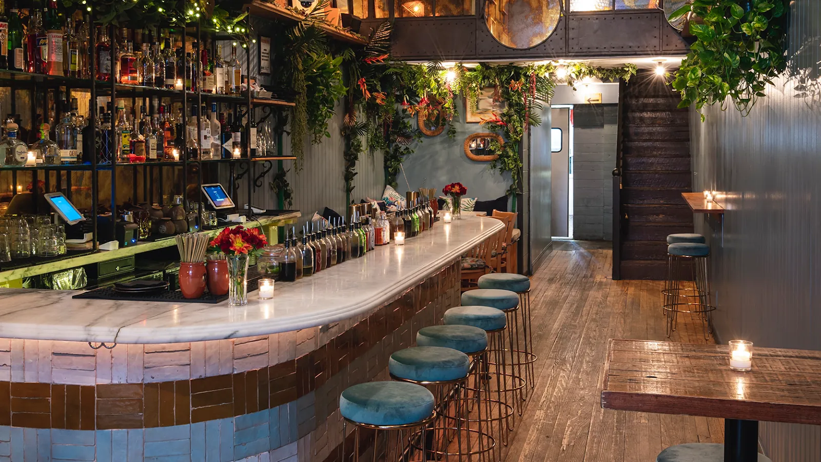 Las Lap, caribbean kitchen at 74 Orchard Street in Manhattan, New York