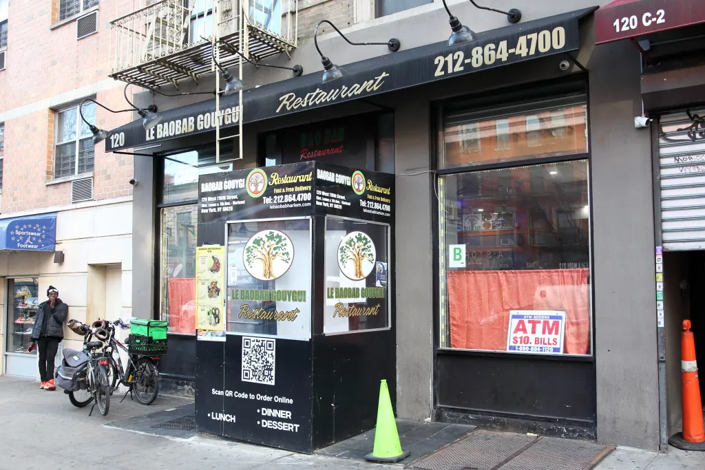 Le Baobab Gouygui, african kitchen at 120 West 116th Street in Manhattan, New York