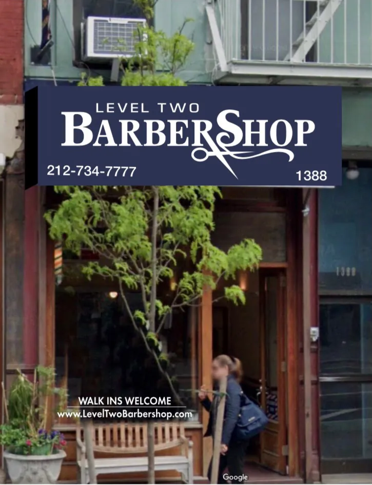 Level Two BarberShop, hair salon at 1388 2nd Avenue in Manhattan, New York