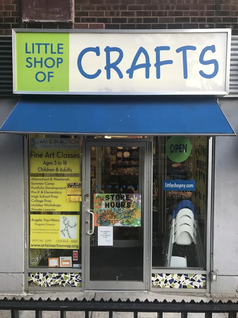 Little Shop of Crafts, event space at 711 Amsterdam Avenue in Manhattan, New York