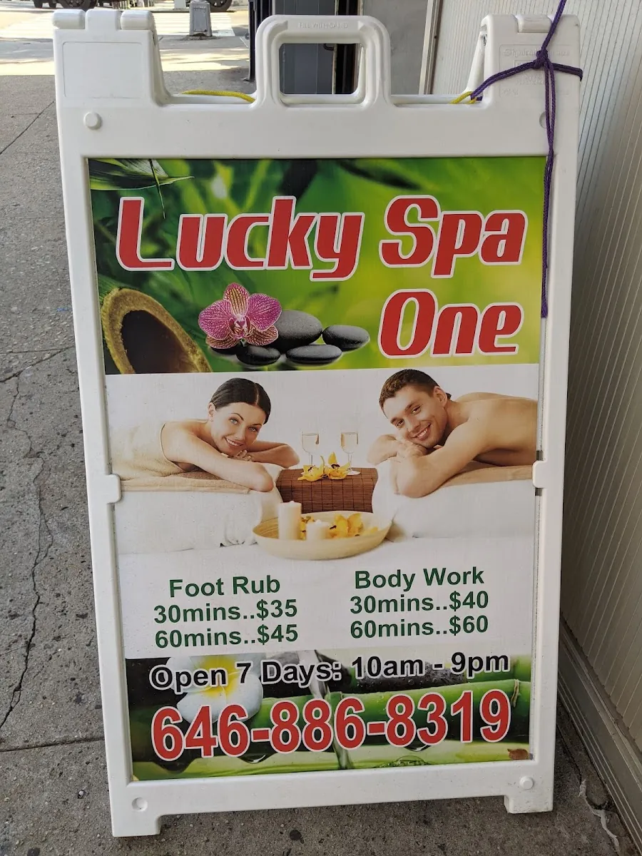 Lucky Spa One, beauty salon at 45-58 43rd Street in Queens, New York