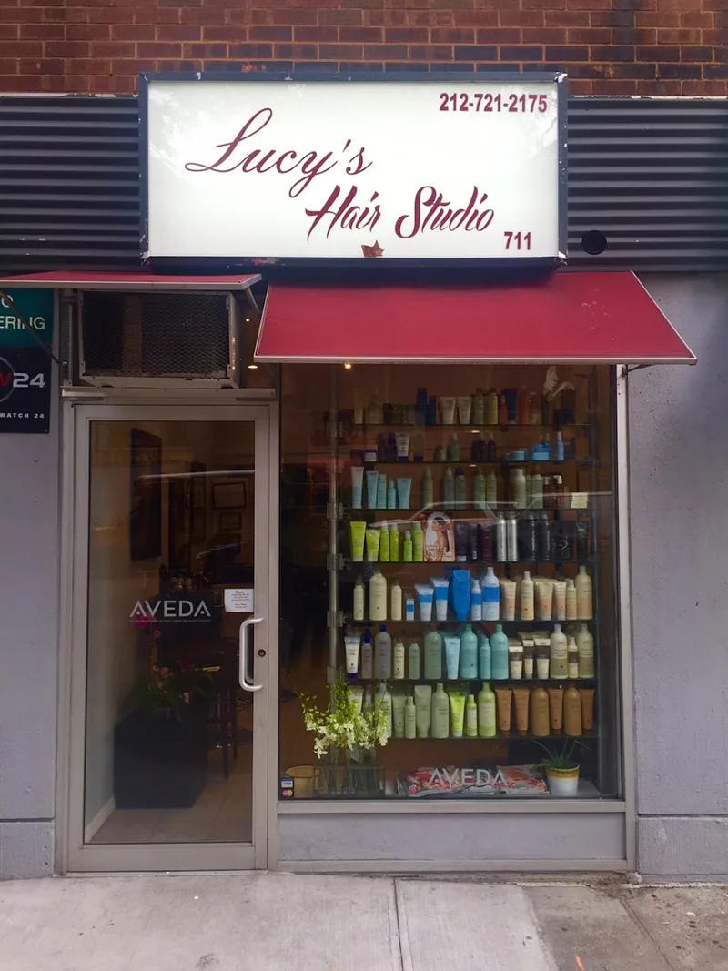 Lucy's Hair Studio, hair salon at 711 Amsterdam Avenue in Manhattan, New York