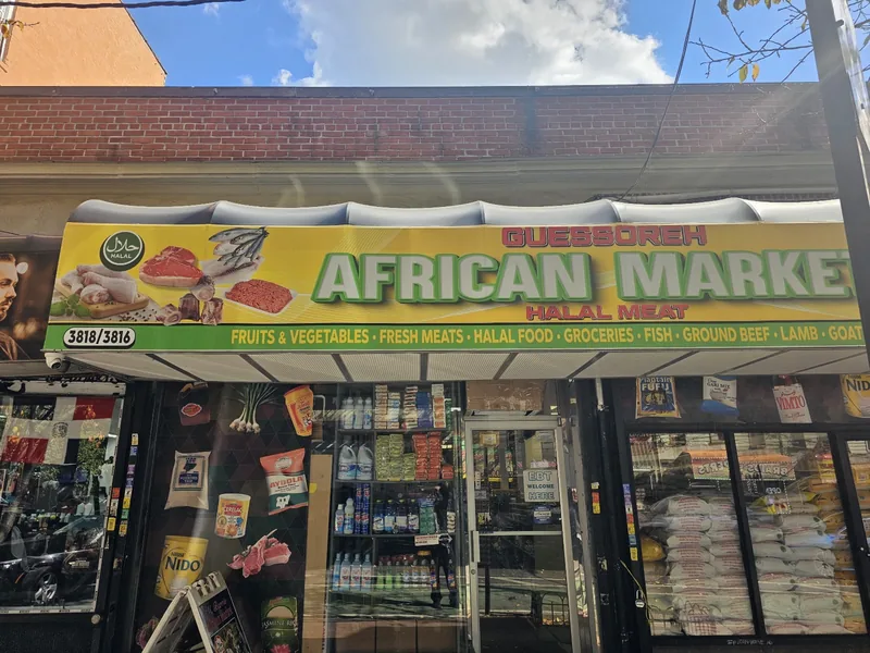 M. Barrie African Market, grocery shop at 3818 White Plains Road in The Bronx, New York