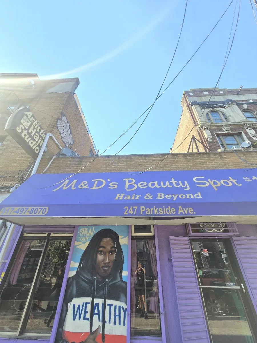 M & D's Beauty Spot #1, hair salon at 247 Parkside Avenue in Brooklyn, New York