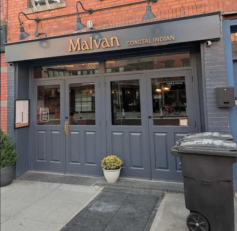 Malvan, indian kitchen at 550 Court Street in Brooklyn, New York
