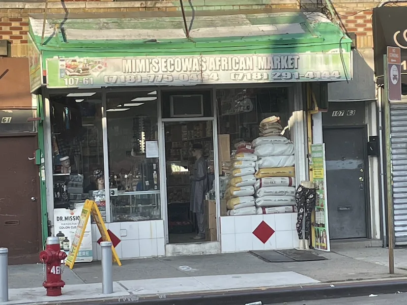 Mimi’s Ecowas African Store, grocery shop at 107-61 Sutphin Boulevard in Queens, New York