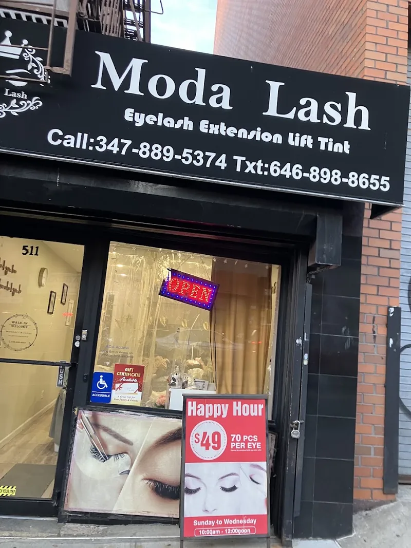 Moda Lash, beauty salon at 511 39th Street in Brooklyn, New York