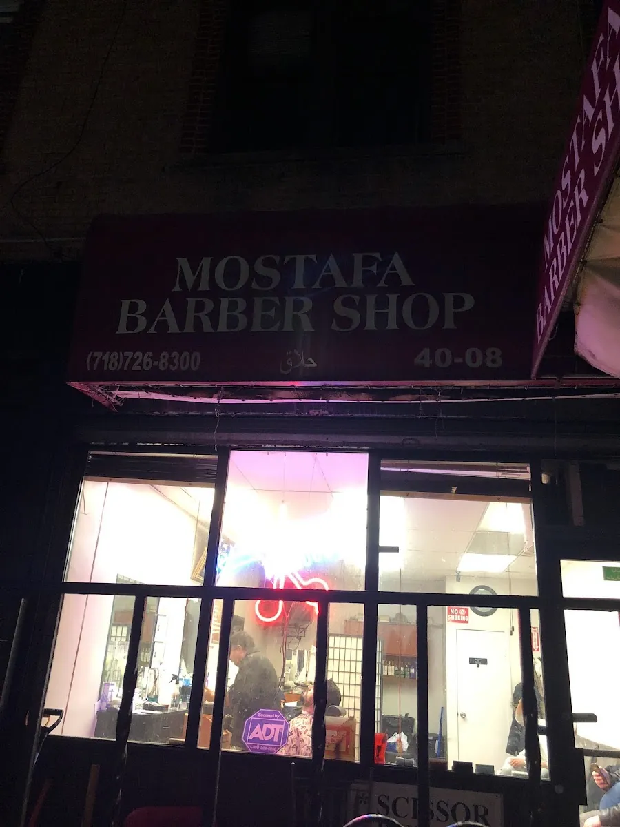 Mostafa Barber Shop, hair salon at 40-08 25th Avenue in Queens, New York