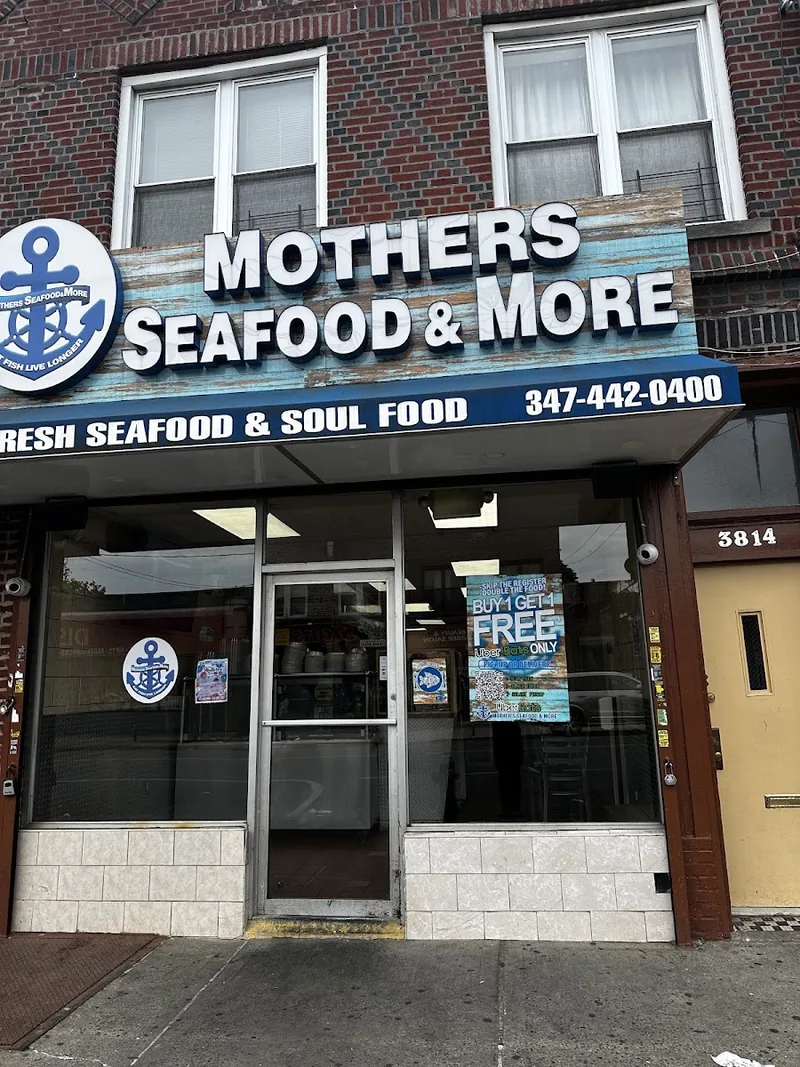 Mothers Seafood & More, caribbean kitchen at 3814 Church Avenue in Brooklyn, New York