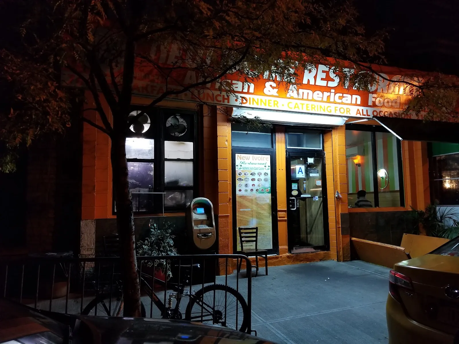 New Ivoire, african kitchen at 76 East 119th Street in Manhattan, New York