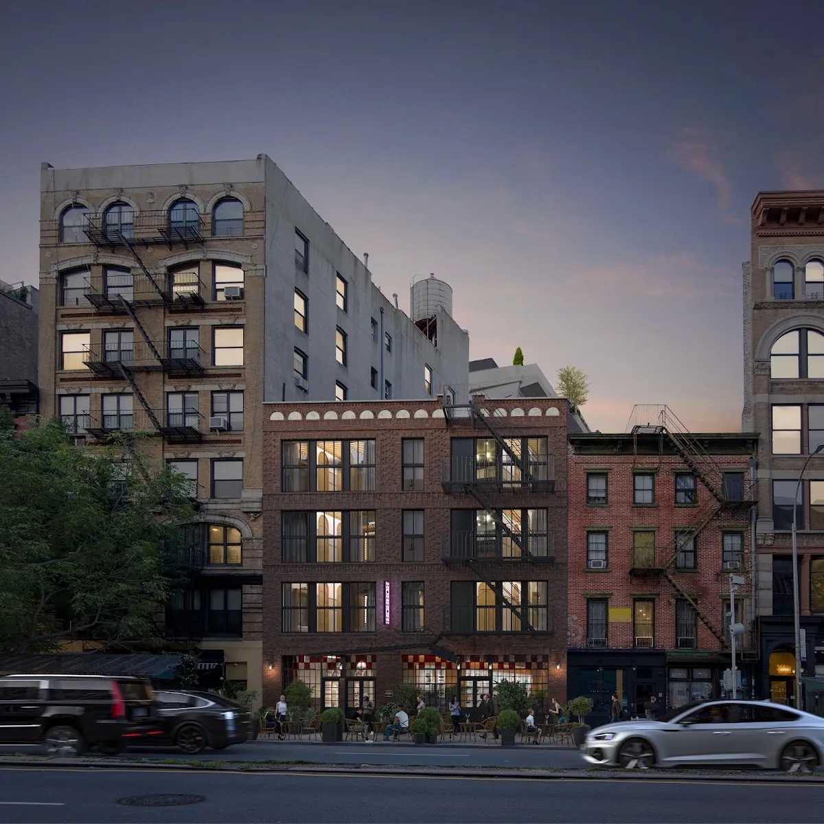 Now Now, hotel at 338 Bowery in Manhattan, New York