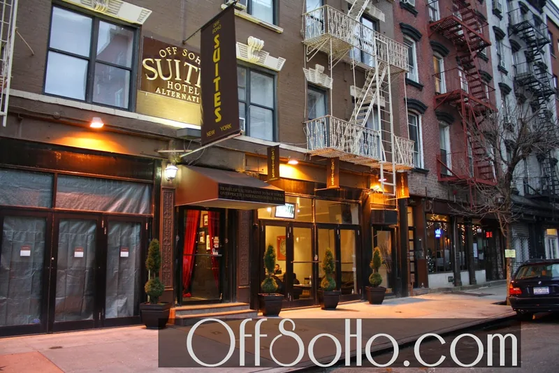 Off Soho Suites Hotel, hotel at 11 Rivington Street in Manhattan, New York