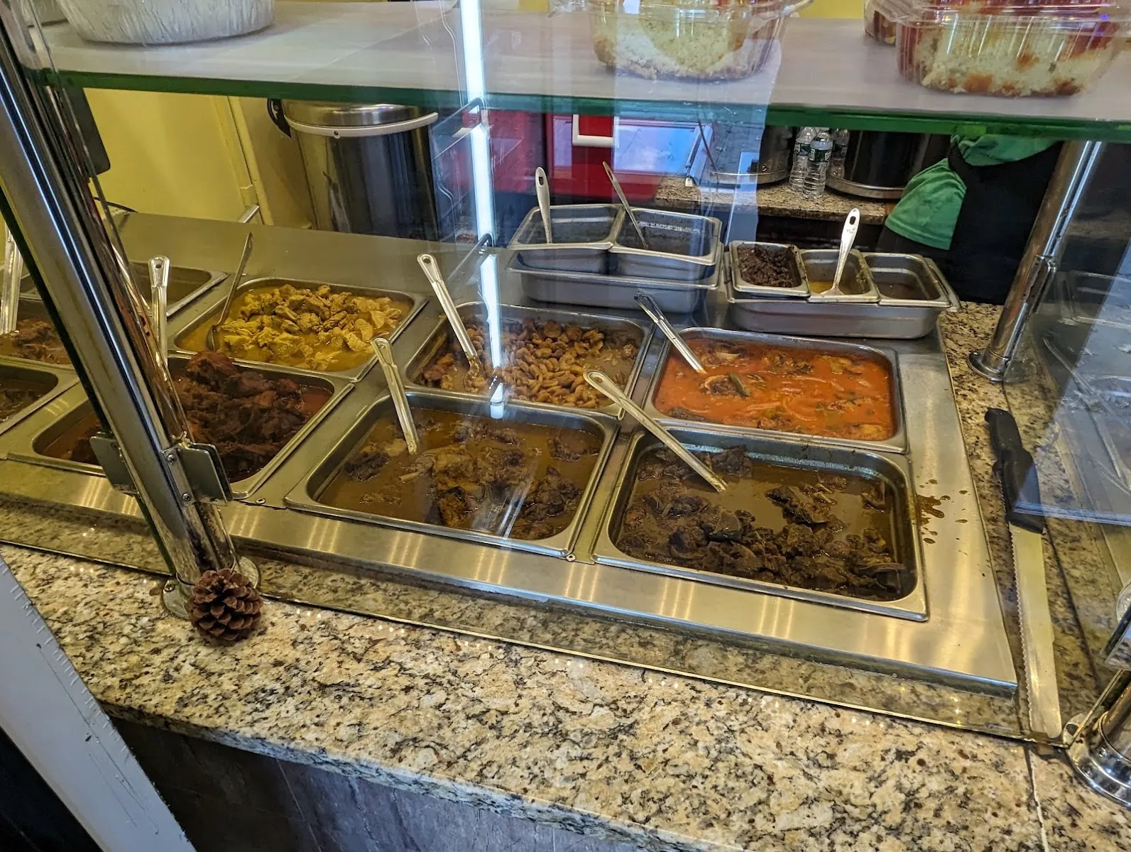 One Stop Roti Shop and Bakery, bakery at 198-21 Hollis Avenue in Queens, New York