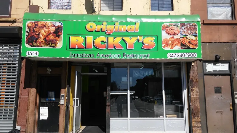 Original Ricky's, caribbean kitchen at 1501 Fulton Street in Brooklyn, New York