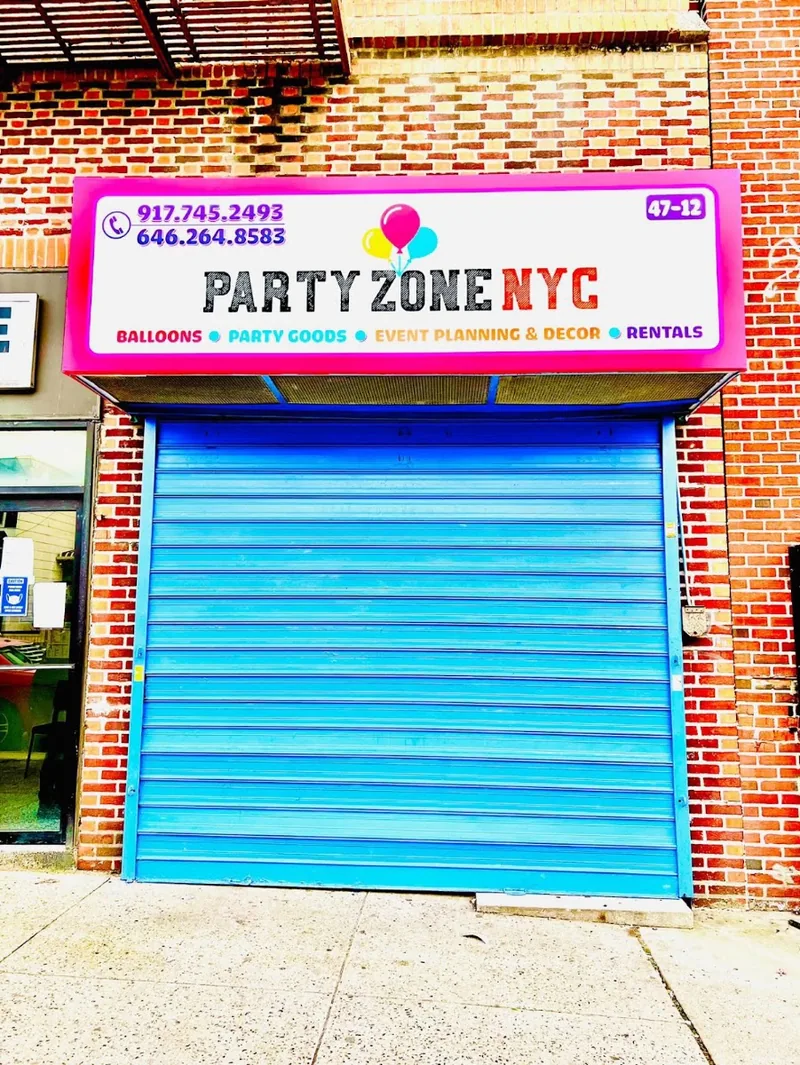 Party Zone NYC, party rentals at 47-12 48th Avenue in Queens, New York