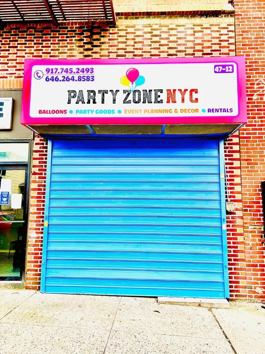 Party Zone NYC, party rentals at 47-12 48th Avenue in Queens, New York