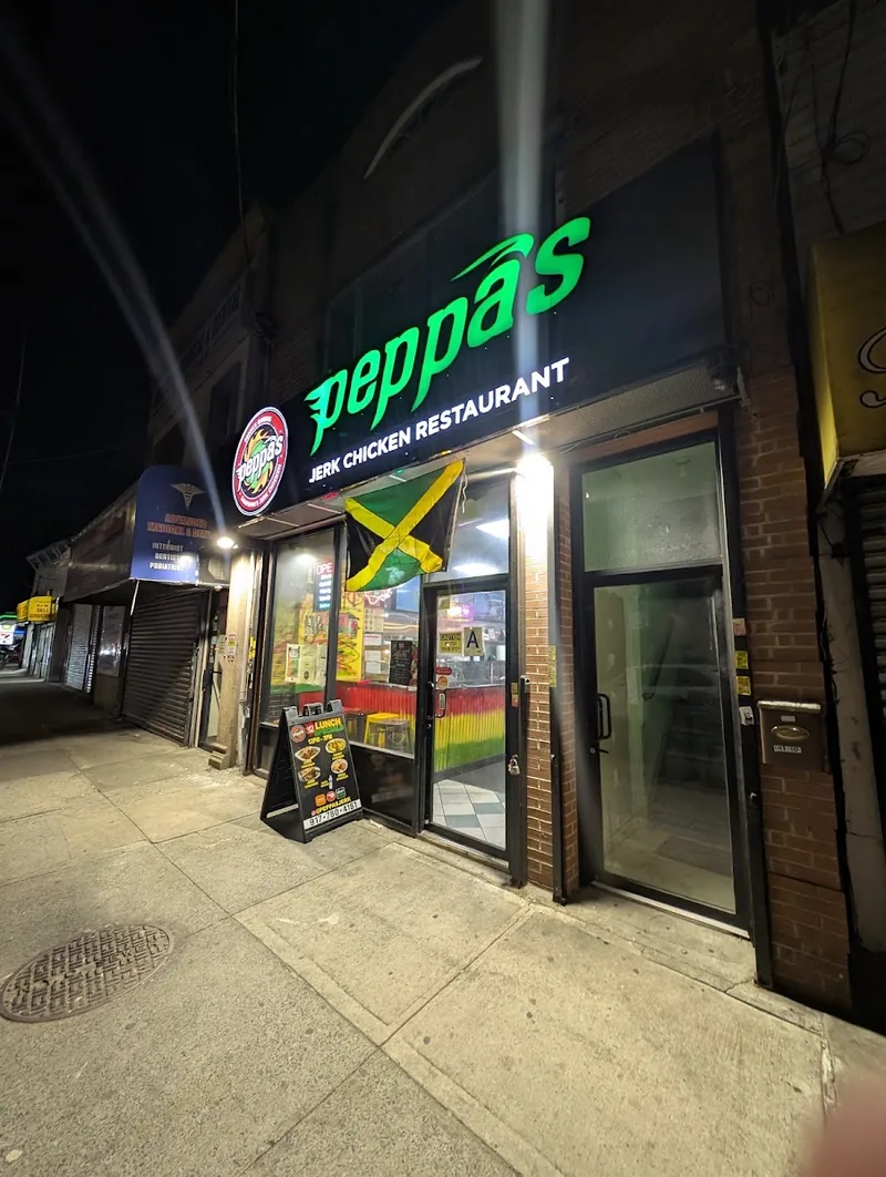 Peppa's Jerk Chicken (Queens), caribbean kitchen at 147-10 Rockaway Boulevard in Queens, New York