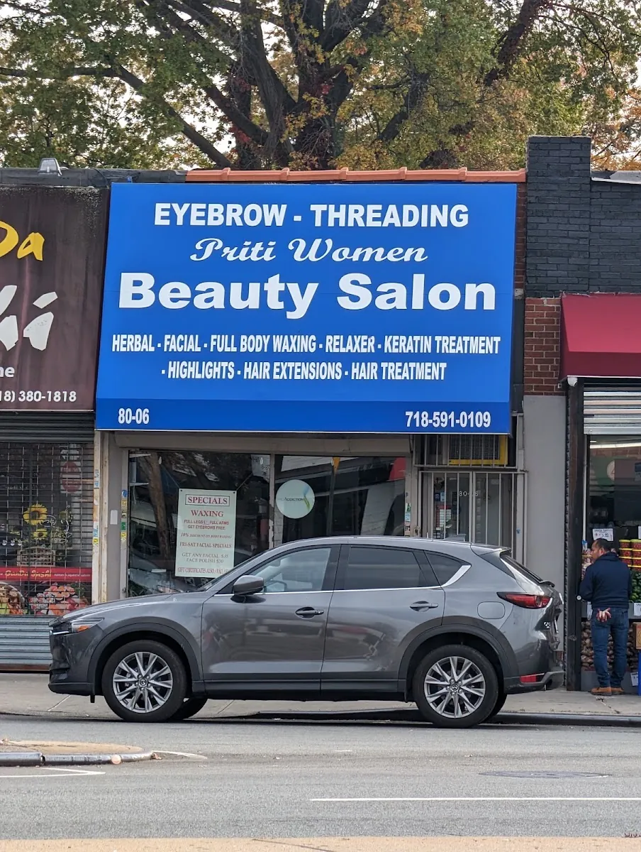 Priti Woman, beauty salon at 80-06 Surrey Place in Queens, New York
