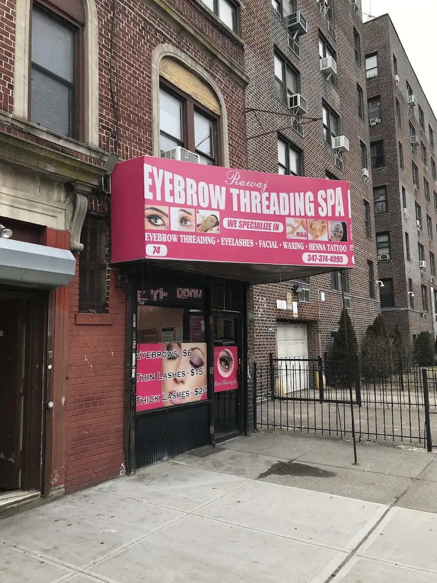 Rawaj Eyebrow Threading Spa, beauty salon at 74 East 17th Street in Brooklyn, New York