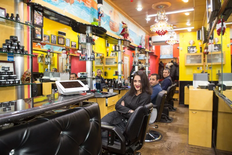 Reamir Barber Shop, hair salon at 303A Columbus Avenue in Manhattan, New York