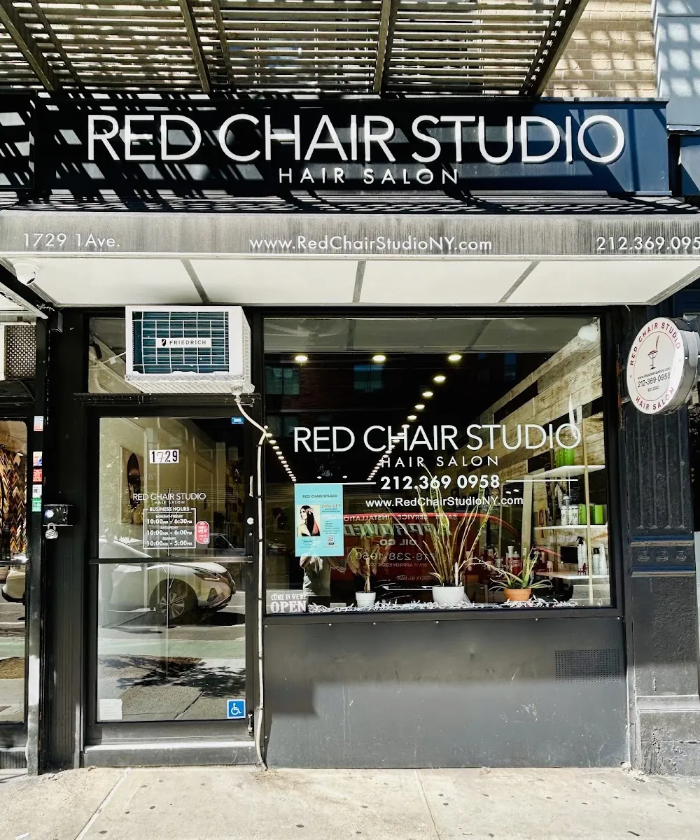 Red Chair Studio, hair salon at 1729 1st Avenue in Manhattan, New York