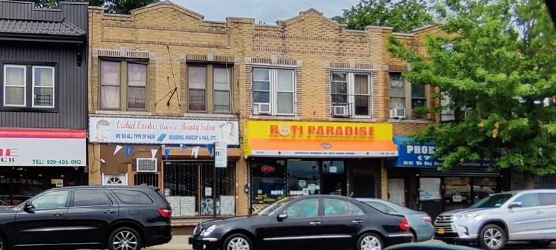 Roti Paradise, indian kitchen at 211-51 Jamaica Avenue in Queens, New York
