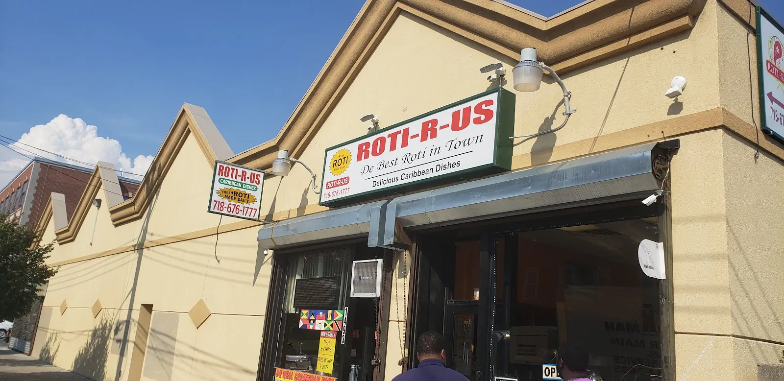 Roti R Us -Real Caribbean Food., caribbean kitchen at 1493 Albany Avenue in Brooklyn, New York