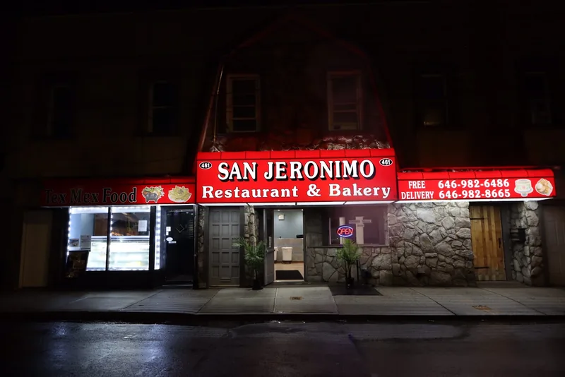 San Jeronimo Restaurant & Bakery, bakery at 461 Port Richmond Avenue in Staten Island, New York