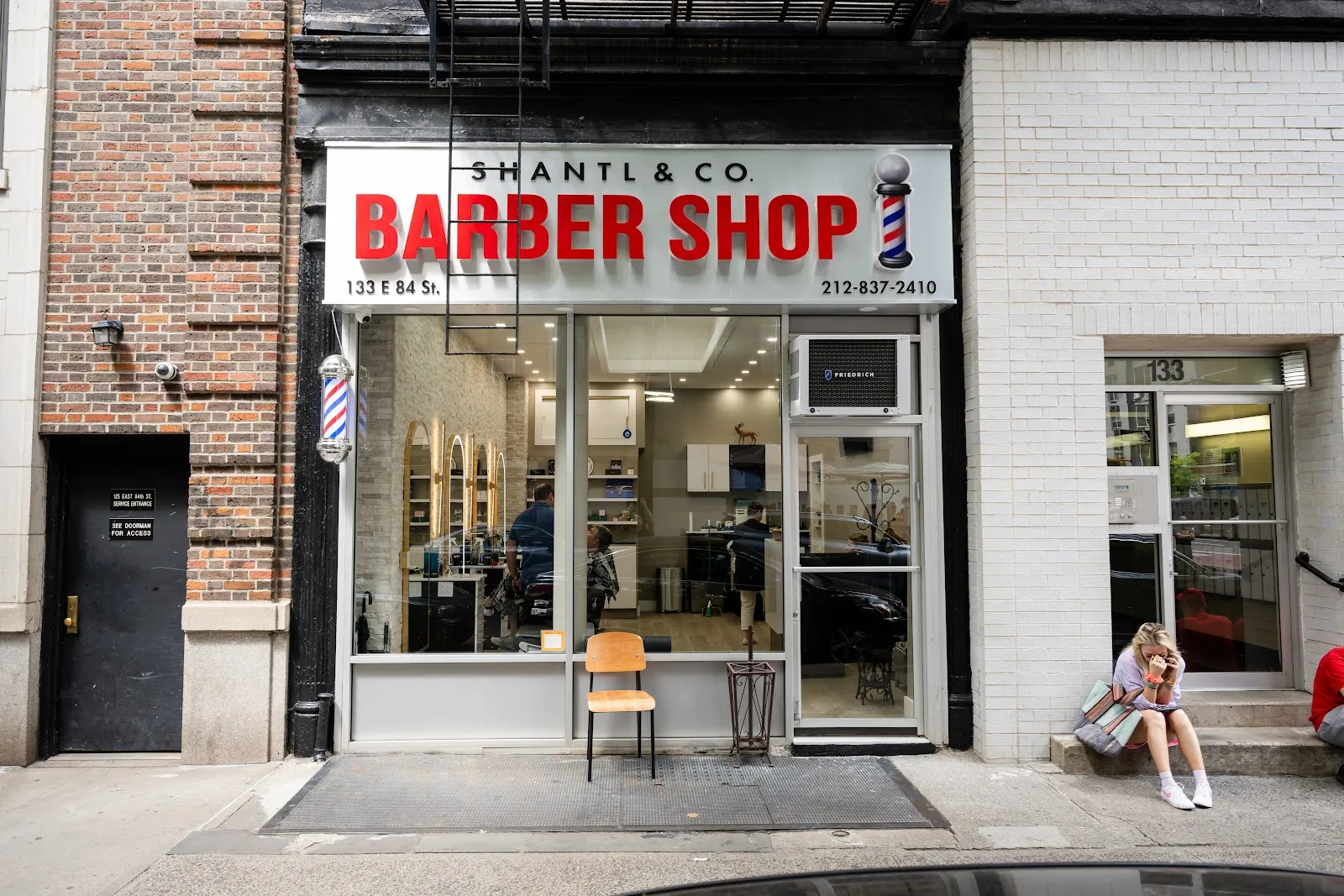 Shantl & Co, hair salon at 1211 Lexington Avenue in Manhattan, New York