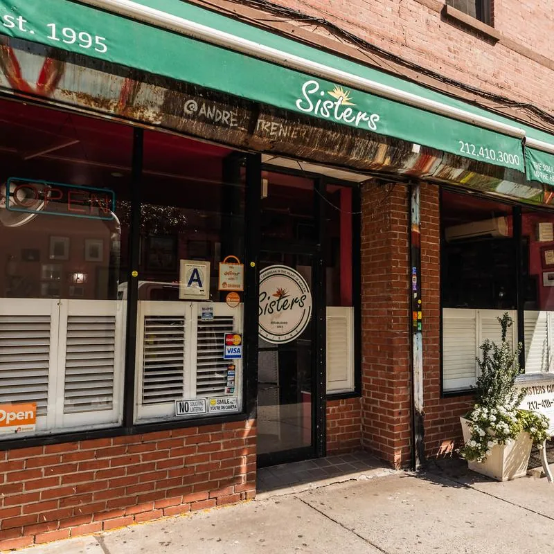 Sisters, caribbean kitchen at 47 East 124th Street in Manhattan, New York
