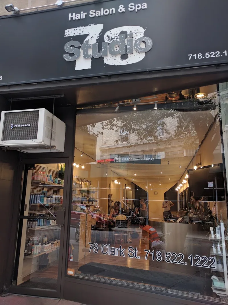 Studio 78, beauty salon at 78 Clark Street in Brooklyn, New York