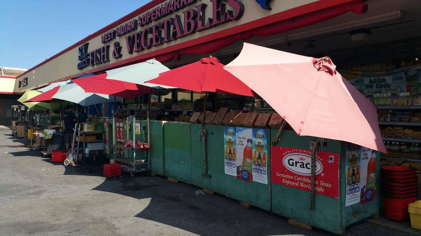 SY Grace Caribbean West Indian Supermarket, grocery shop at 4008 Boston Road in The Bronx, New York