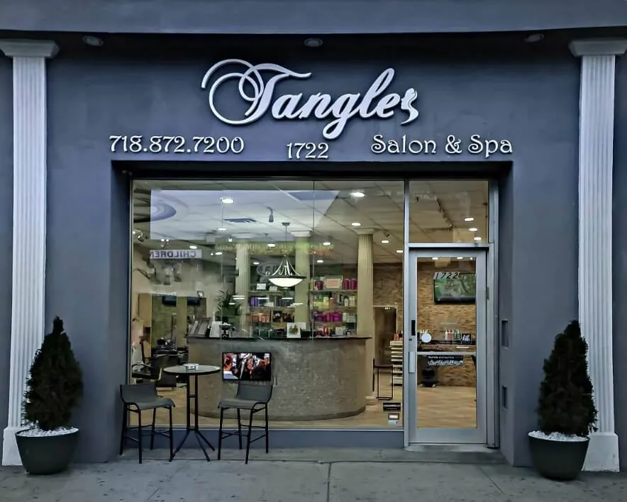 Tangles, beauty salon at 1722 Sheepshead Bay Road in Brooklyn, New York