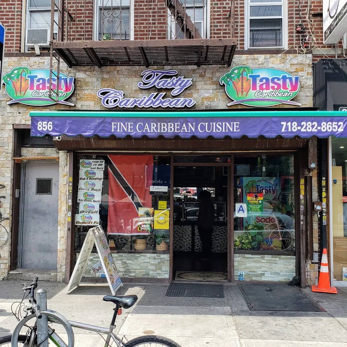 Tasty Caribbean NY, caribbean kitchen at 856 Utica Avenue in Brooklyn, New York