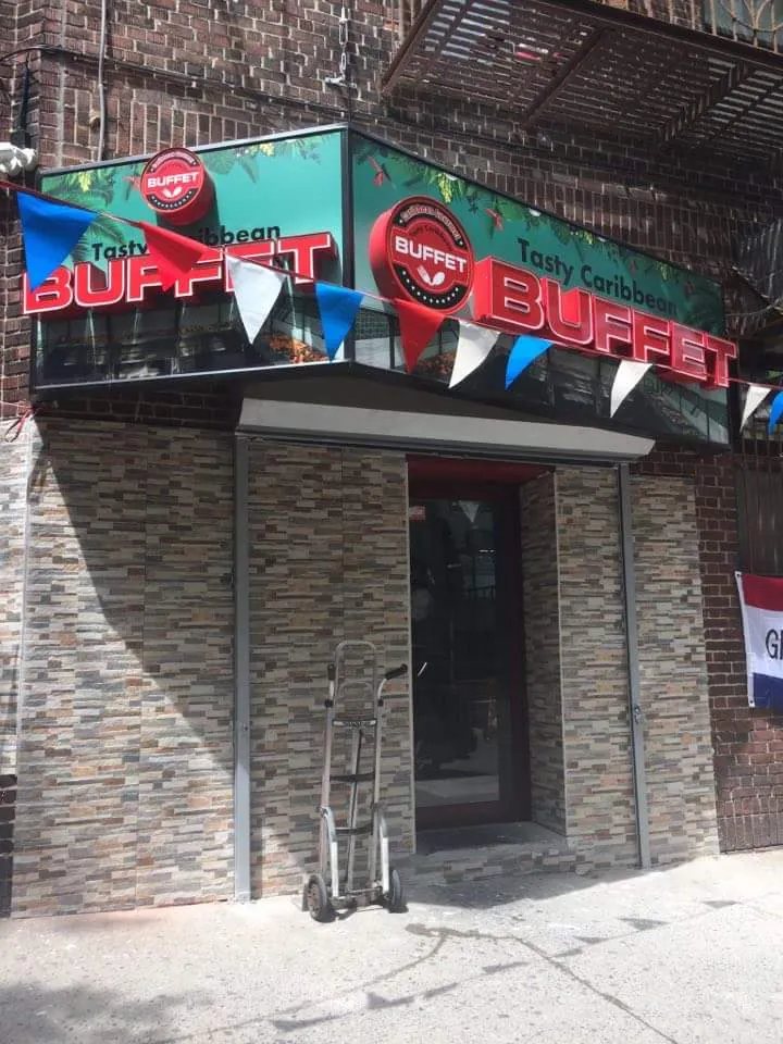 Tasty Caribbean Plus Buffet, caribbean kitchen at 131 East Gun Hill Road in The Bronx, New York