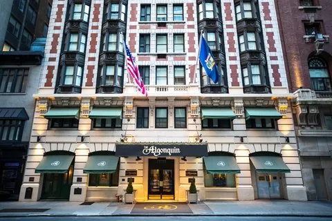 The Algonquin Hotel Times Square Autograph Collection, hotel at 59 West 44th Street in Manhattan, New York