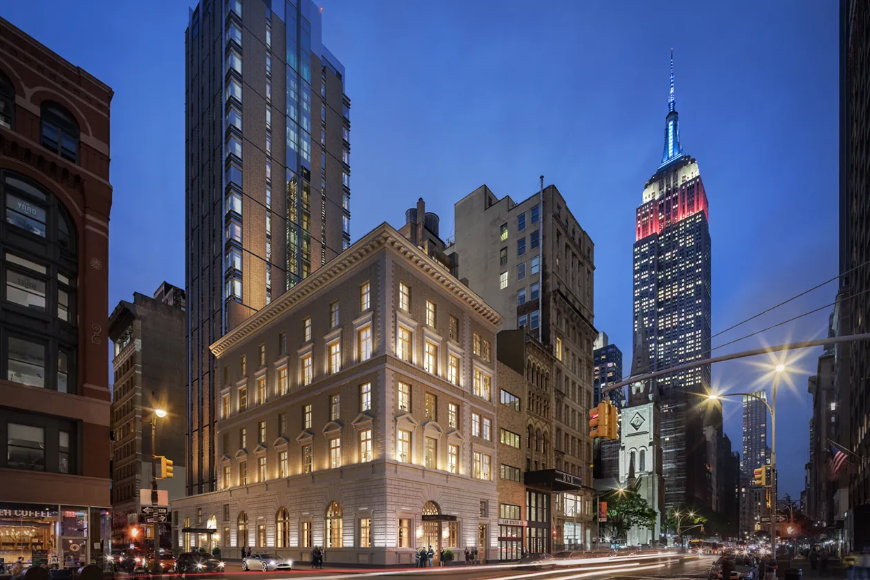 The Fifth Avenue Hotel, hotel at 1 West 28th Street in Manhattan, New York