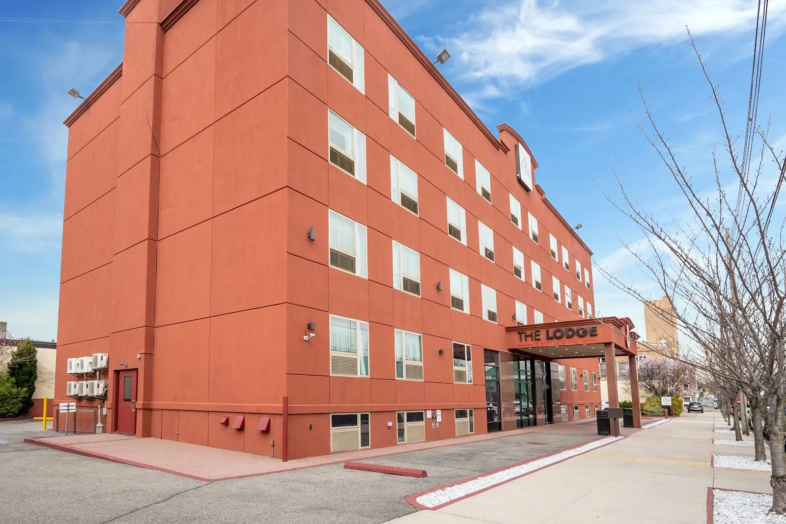 The Lodge Red Hook, hotel at 17 Seabring Street in Brooklyn, New York
