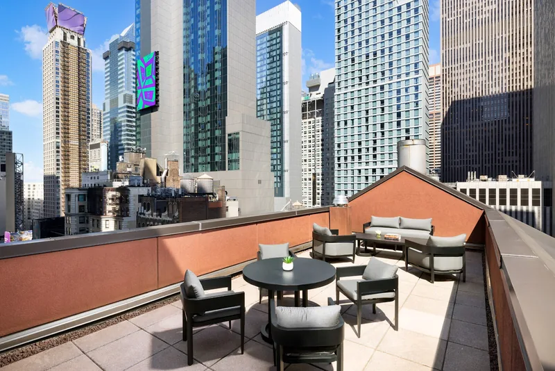 The Muse New York, hotel at 130 West 46th Street in Manhattan, New York