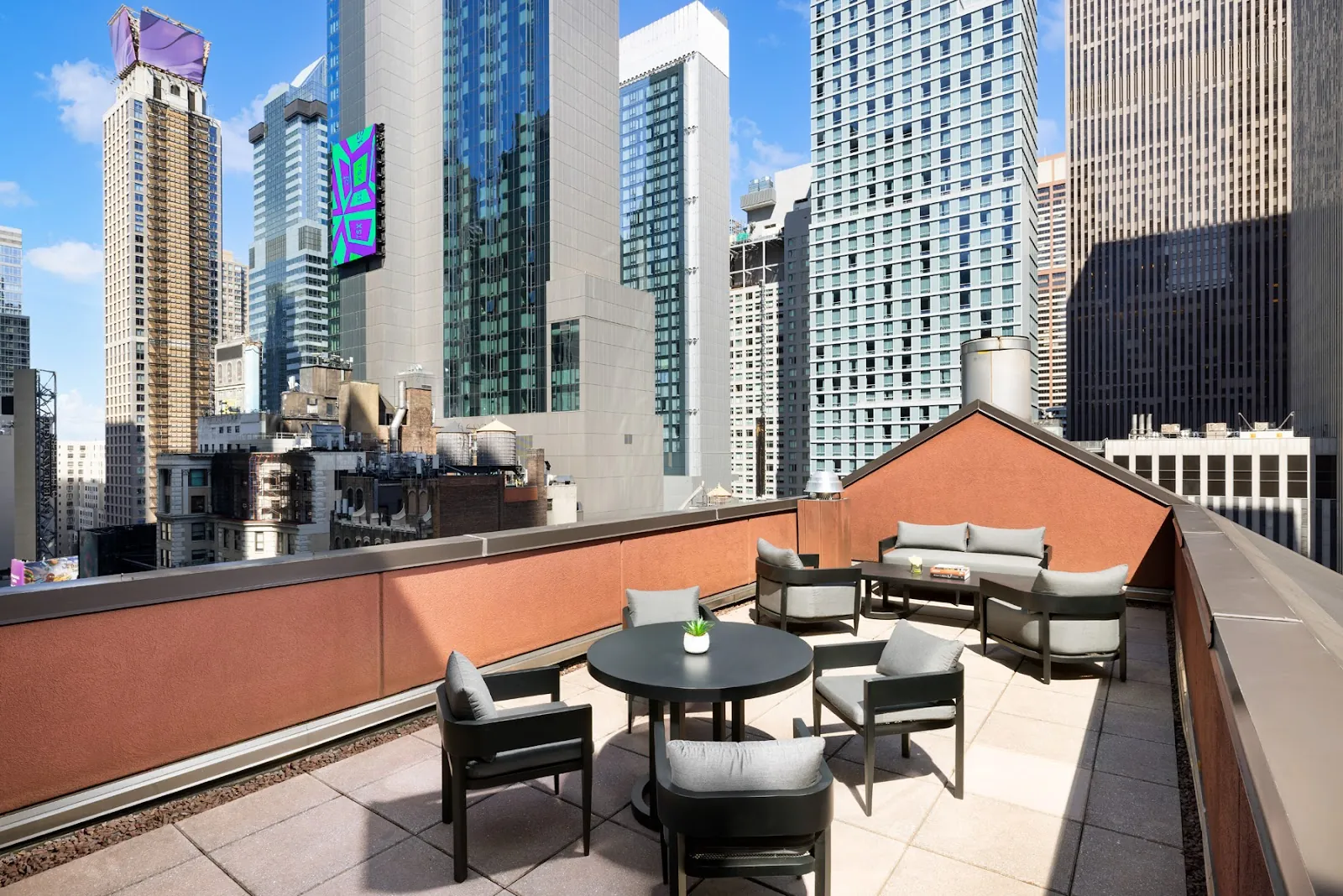 The Muse New York, hotel at 130 West 46th Street in Manhattan, New York