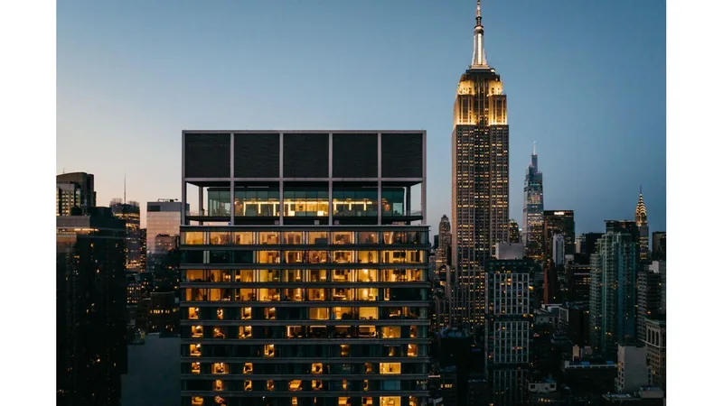 The Ritz-Carlton, hotel at 25 West 28th Street in Manhattan, New York