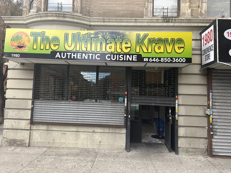 The Ultimate Krave, caribbean kitchen at 1980 Adam Clayton Powell Junior Boulevard in Manhattan, New York