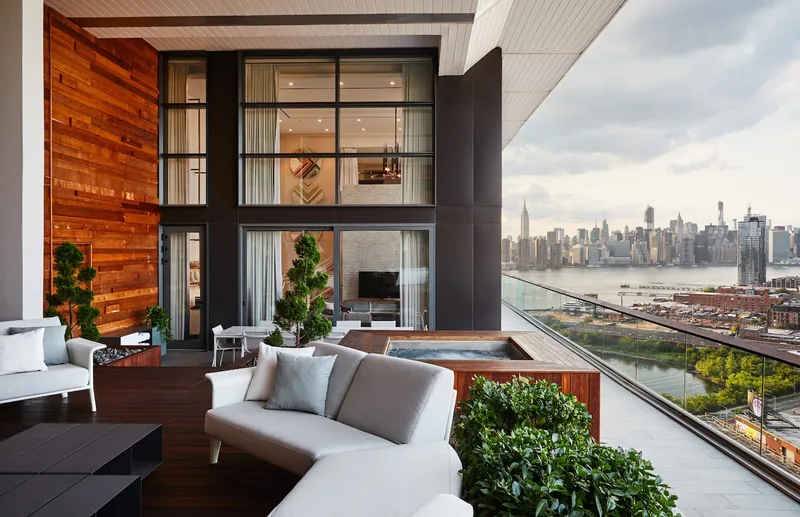 The William Vale, hotel at 111 North 12th Street in Brooklyn, New York