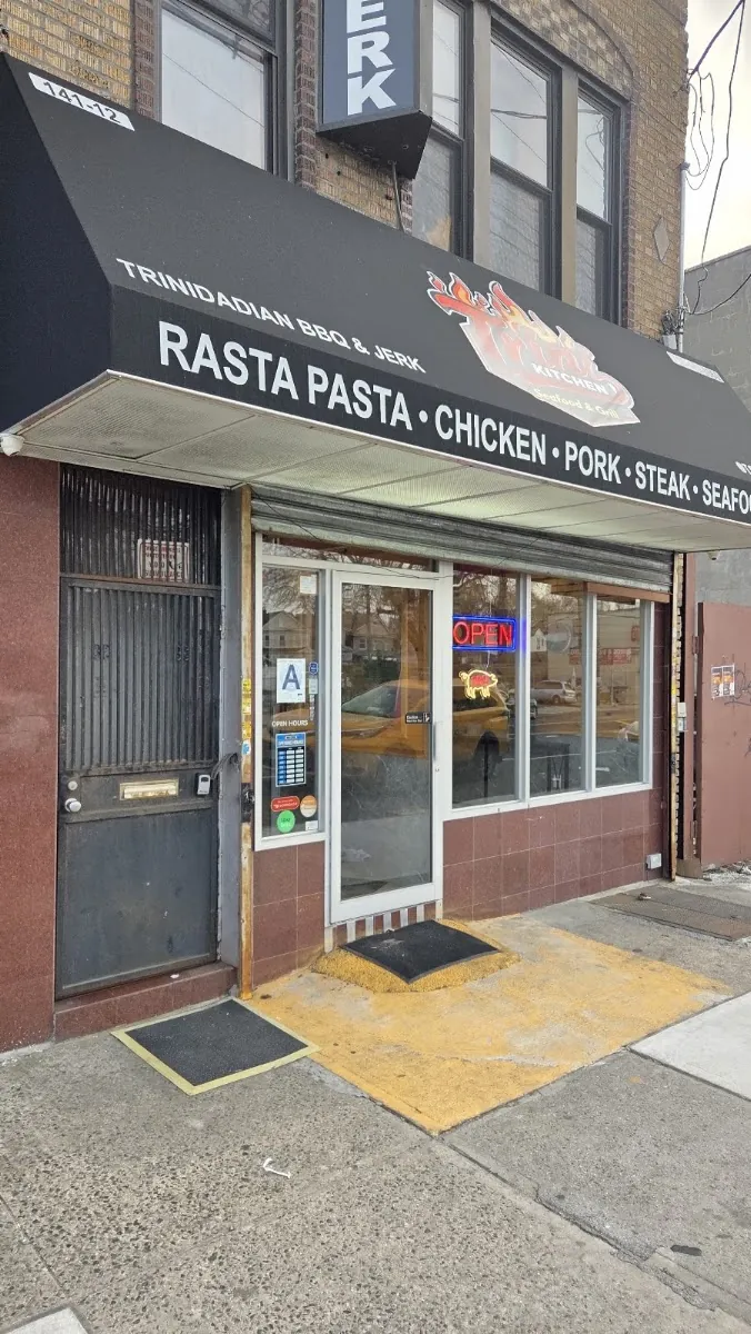 Trini Kitchen Seafood & Grill, caribbean kitchen at 141-12 Rockaway Boulevard in Queens, New York