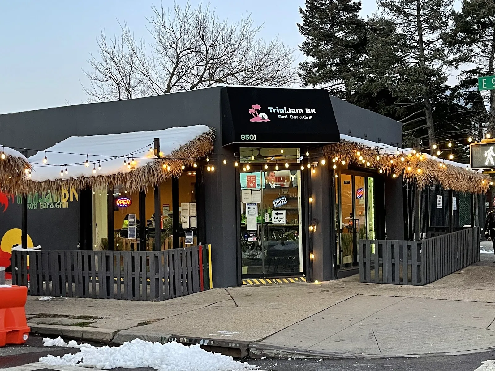 TriniJam Bk Roti Bar & Grill, caribbean kitchen at 9501 Flatlands Avenue in Brooklyn, New York