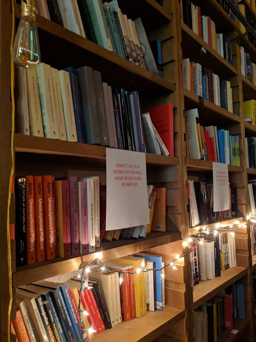 Verso Books, event space at 20 Jay Street in Brooklyn, New York