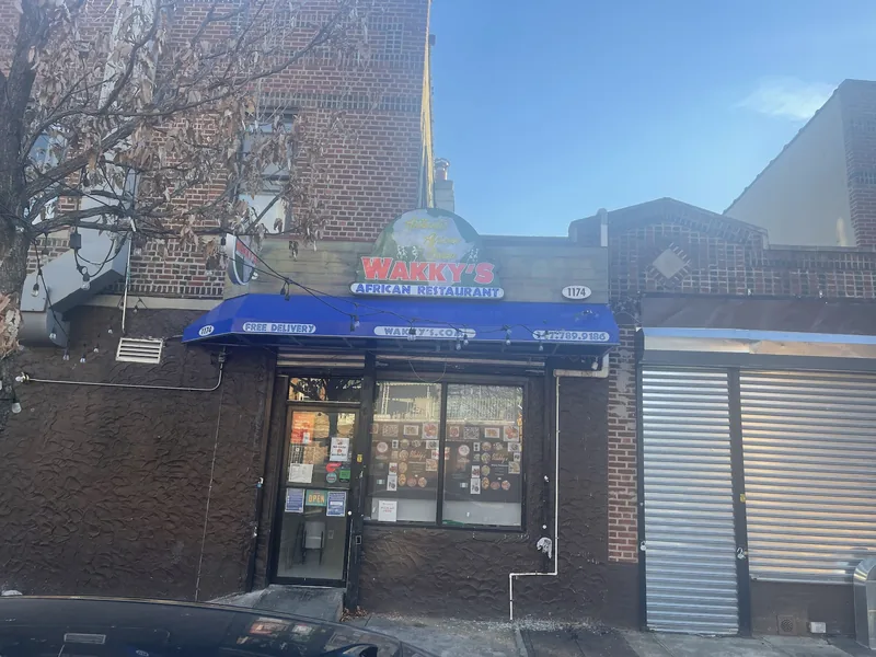 Wakky's African Restaurant, african kitchen at 1174 Saint Marks Avenue in Brooklyn, New York