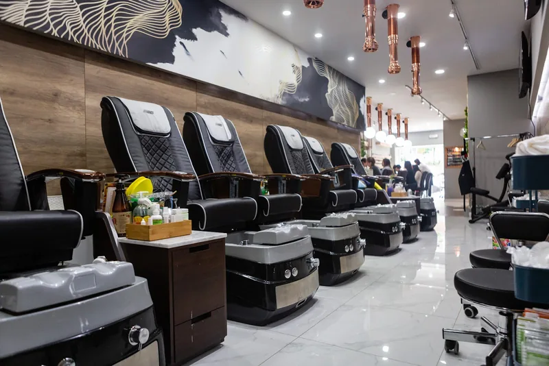 West Nail, beauty salon at 2271 Broadway in Manhattan, New York