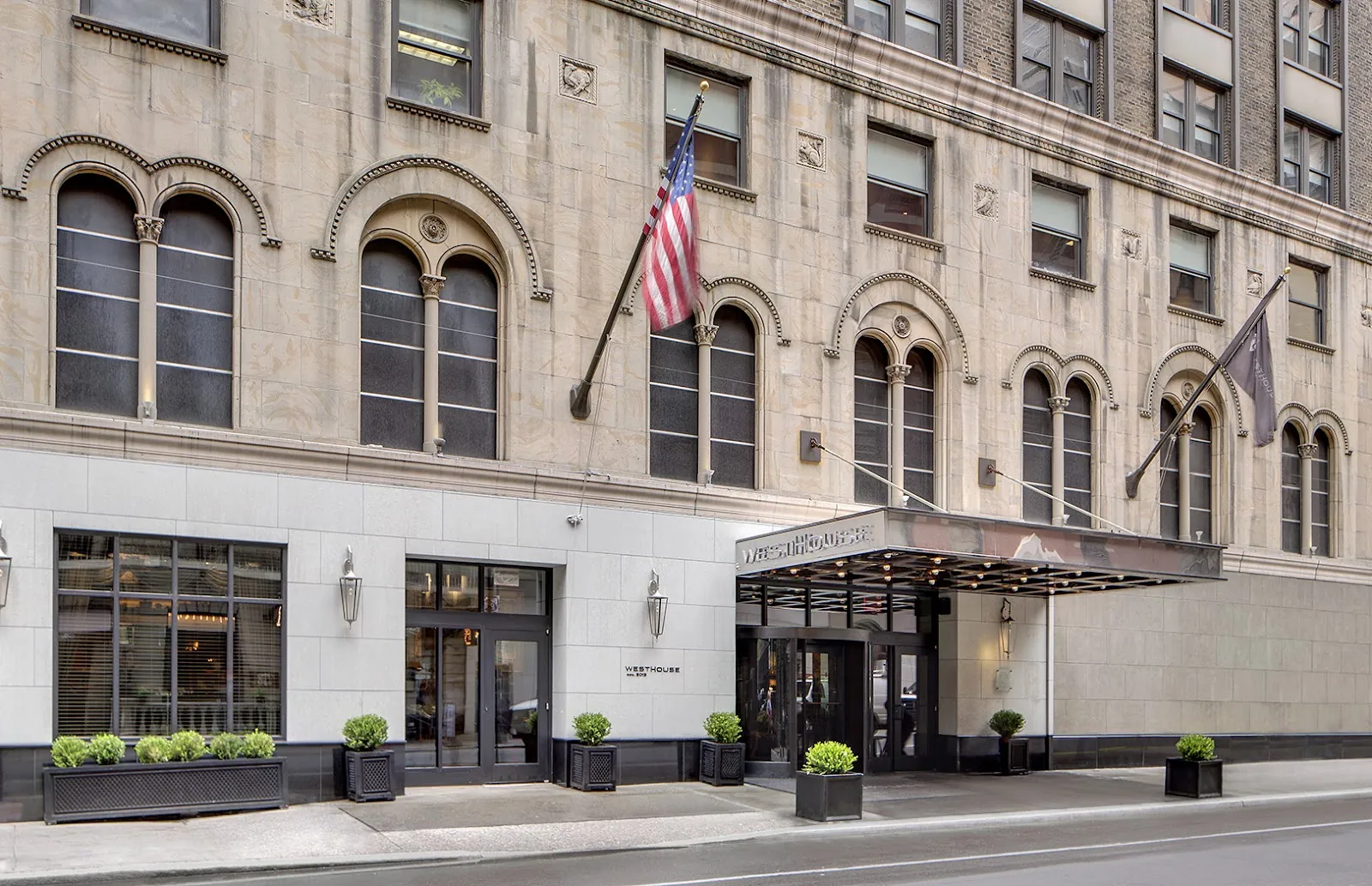 WestHouse Hotel New York, an SLH Hotel, hotel at 201 West 55th Street in Manhattan, New York