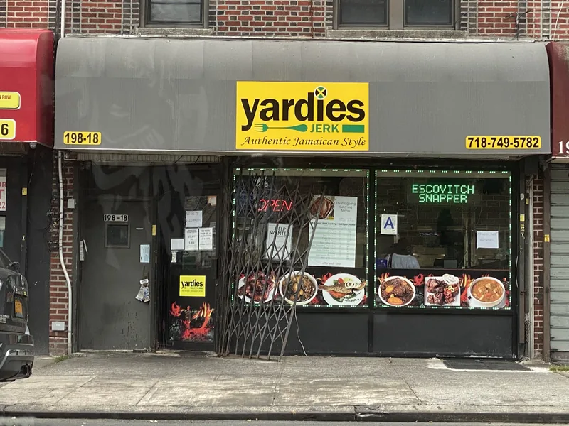 Yardies Jerk - Saint Albans, caribbean kitchen at 198-18 Linden Boulevard in Queens, New York